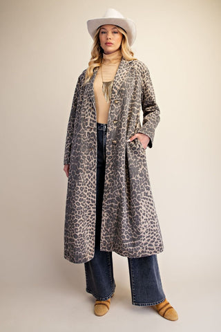 On The Wild Side Twill Jacket - Shop Rust & Ruffles