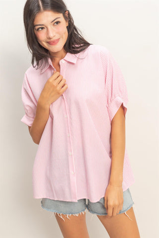 Sweet Serenade Striped Blouse