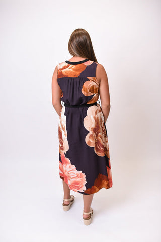 Painted Peony Midi Dress - Shop Rust & Ruffles