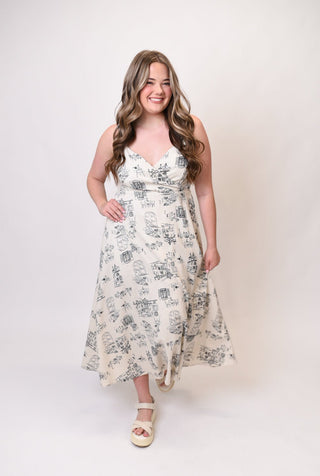 Parisian Getaway Bowtie Sundress - Shop Rust & Ruffles