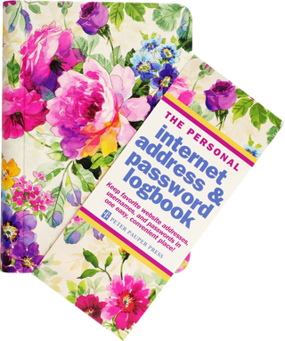 Peony Garden Internet Address & Password Logbook - Shop Rust & Ruffles