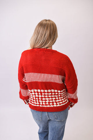 Peppermint Kiss Knit Cardigan - Shop Rust & Ruffles