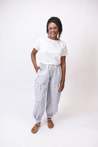 Perfectly Relaxed Striped Pants - Shop Rust & Ruffles