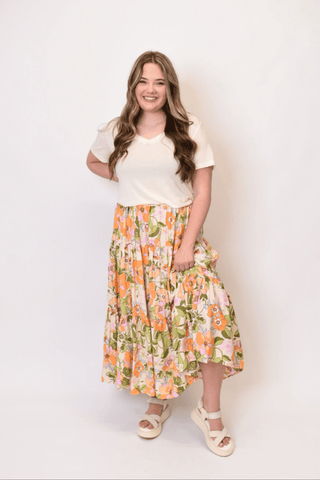 Petal Pop Floral Skirt - Shop Rust & Ruffles