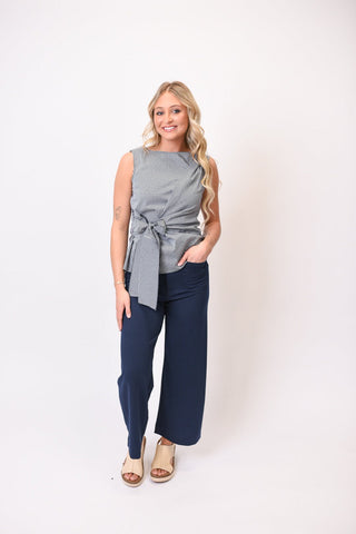 Picnic Perfect Sleeveless Blouse - Gingham - Shop Rust & Ruffles