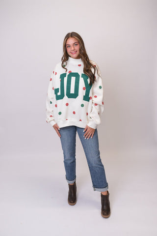 Polka Dot Joy Pullover - Shop Rust & Ruffles