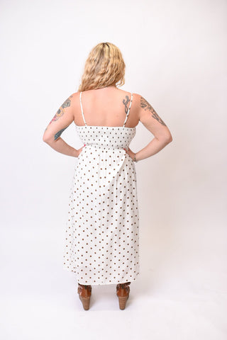 Polka Dot Pretty Midi Dress - Shop Rust & Ruffles