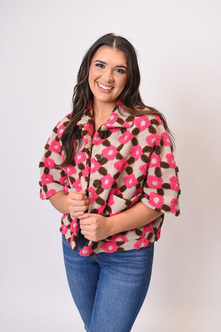 Pop Flower Capelet - Shop Rust & Ruffles