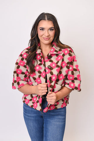Pop Flower Capelet - Shop Rust & Ruffles