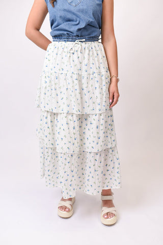 Prairie Blooms Tiered Skirt - Shop Rust & Ruffles