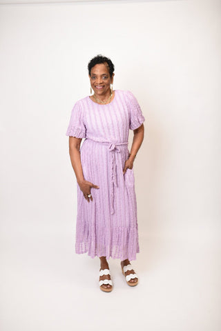 Purple Crush Midi Dress - Shop Rust & Ruffles
