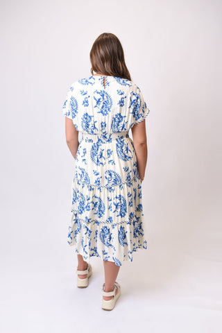 Ready To Stroll Midi Dress - Shop Rust & Ruffles