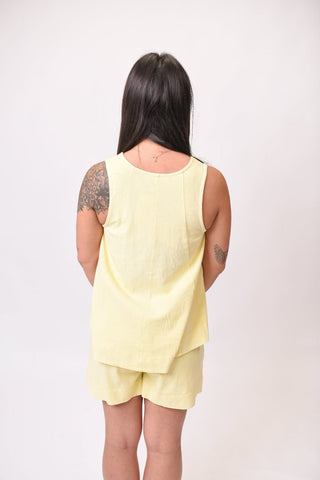 Relaxed Vibes Set in Yellow - Shop Rust & Ruffles