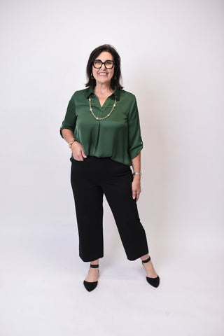 Renuar Easy Care Silk Feel Blouse - Shop Rust & Ruffles