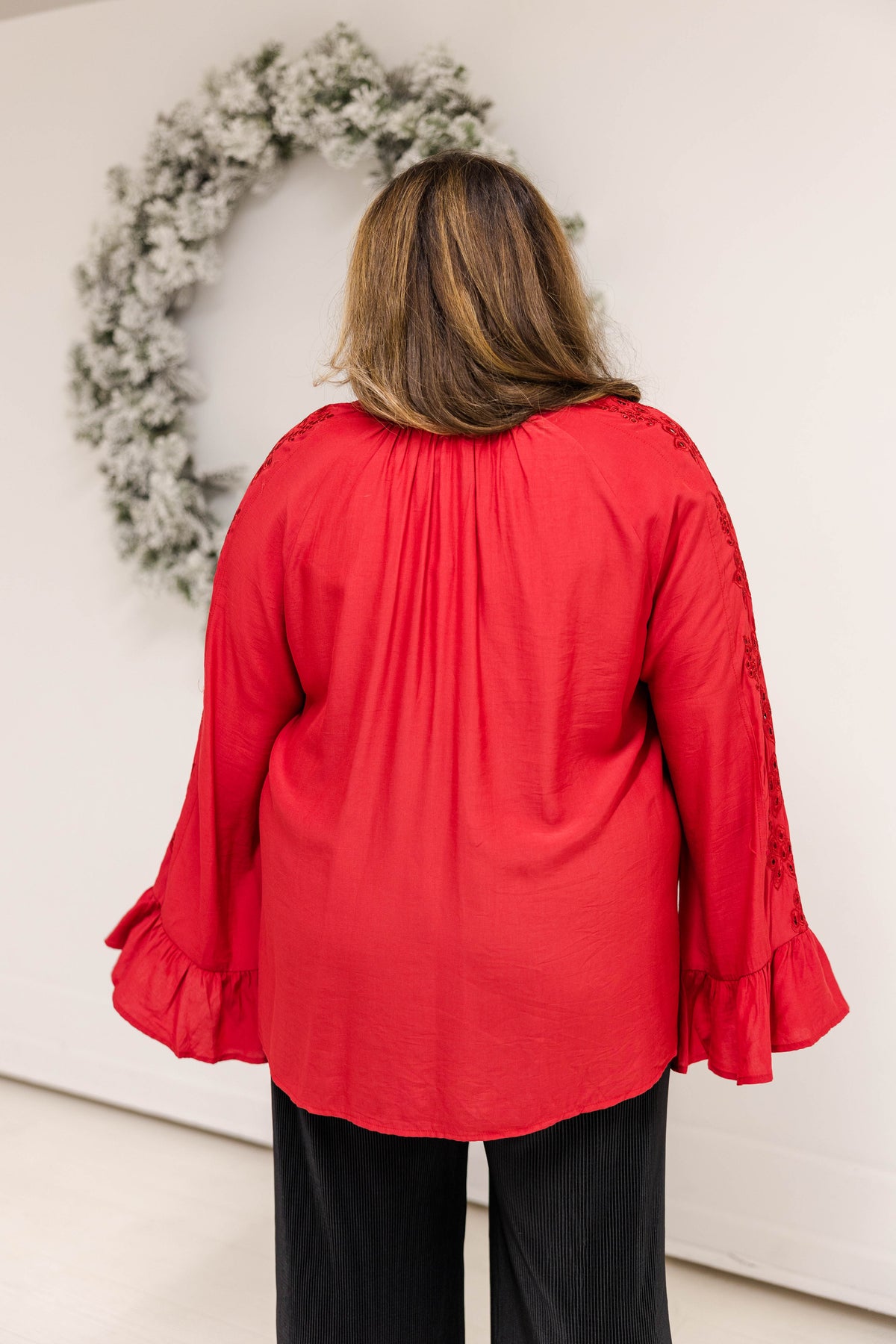 Under The Mistletoe Blouse