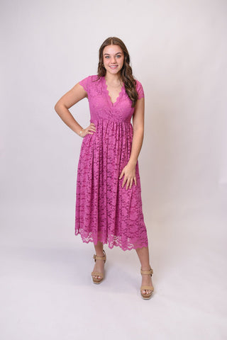 Romance Is In the Air Midi Dress - Shop Rust & Ruffles