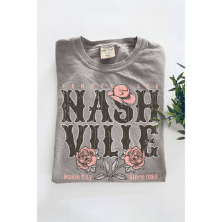 Roses For Nashville Graphic Tee - Shop Rust & Ruffles