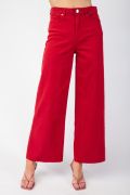 Ruby Raw Edge Pants - Shop Rust & Ruffles