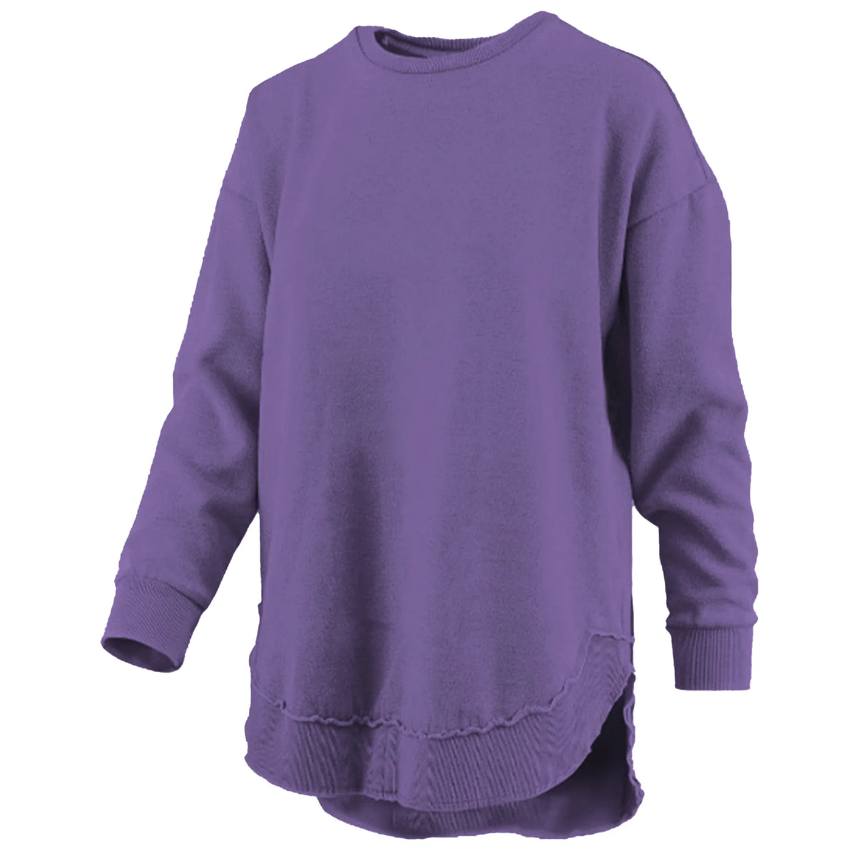 Elevated Style Pullover Round Hem