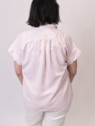 Sailor Scallop Blouse in Curvy - Shop Rust & Ruffles