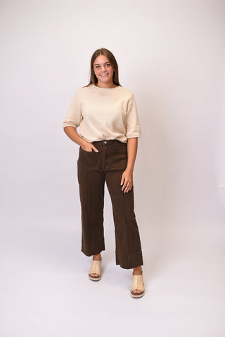 Saturday Stroll Pants in Brown - Shop Rust & Ruffles