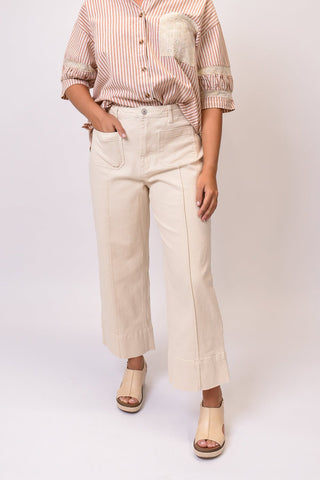 Saturday Stroll Pants in Ecru - Shop Rust & Ruffles