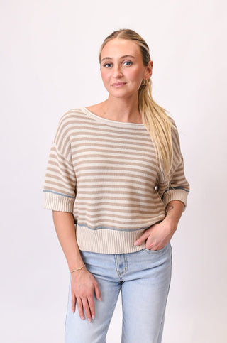 Seaside Stripes Sweater - Shop Rust & Ruffles