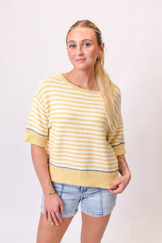 Seaside Stripes Sweater - Shop Rust & Ruffles