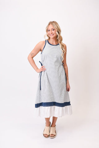 Seaside Stroll Midi Dress - Shop Rust & Ruffles