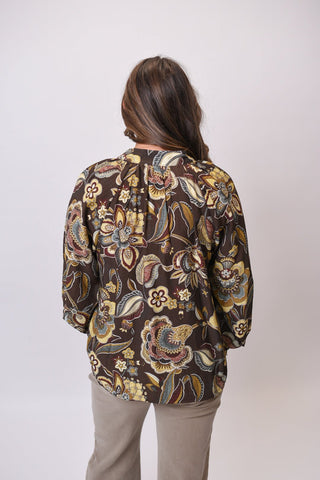 Seasons Changing Floral Blouse - Shop Rust & Ruffles
