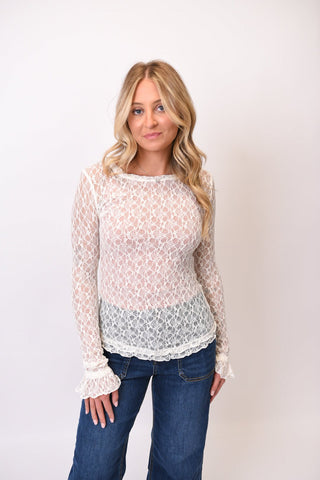 Second Chances Lace Top - Shop Rust & Ruffles
