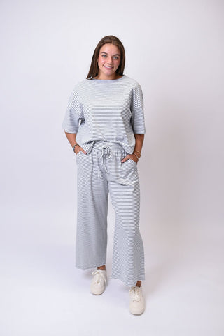 Slow Days Lounge Set in Grey - Shop Rust & Ruffles