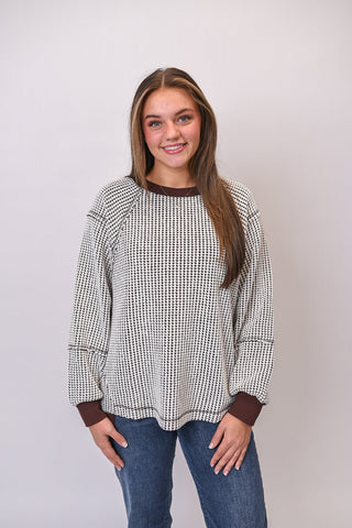 Slow Sunday Top in Chocolate - Shop Rust & Ruffles