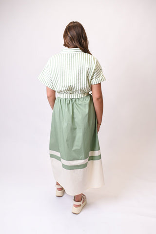Somewhere Sunny Midi Dress - Shop Rust & Ruffles