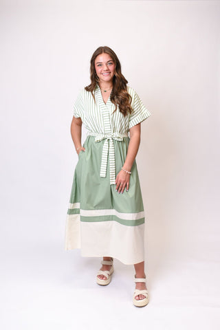 Somewhere Sunny Midi Dress - Shop Rust & Ruffles
