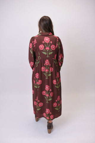 Spiced Bloom Midi Dress - Shop Rust & Ruffles