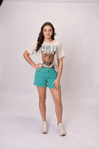 Spoiled Leopard Graphic Tee - Shop Rust & Ruffles