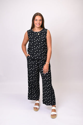 Spotted In Black Pants - Shop Rust & Ruffles