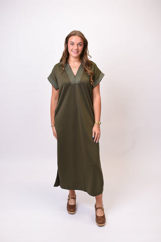 Stitch And Stride Midi Dress - Shop Rust & Ruffles