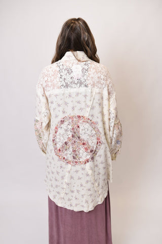 Stitch In Time Oversized Top/Duster - Shop Rust & Ruffles