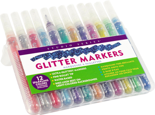 Studio Series Glitter Markers (Set of 12) - Shop Rust & Ruffles