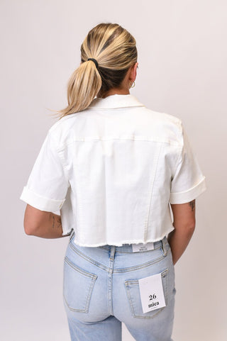 Subtle Elements Cropped Jacket - Shop Rust & Ruffles