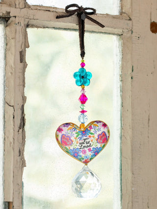 Sun Catcher Car Charm - Heart - Shop Rust & Ruffles