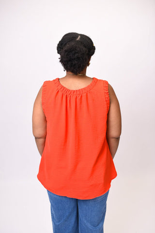 Sun Soaked Tank in Red - Shop Rust & Ruffles