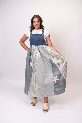 Sunday Market Overall Dress - Shop Rust & Ruffles