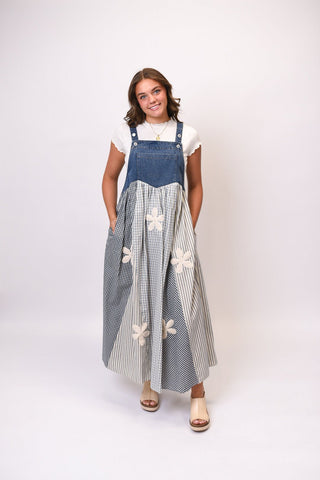 Sunday Market Overall Dress - Shop Rust & Ruffles