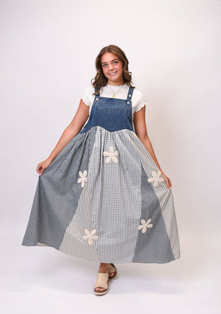 Sunday Market Overall Dress - Shop Rust & Ruffles