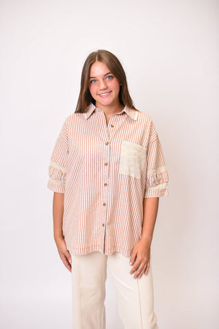 Sunday Morning Striped Blouse - Shop Rust & Ruffles