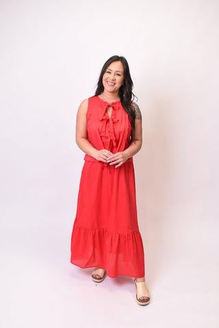 Sunset Plans Midi Skirt - Shop Rust & Ruffles