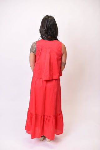 Sunset Plans Midi Skirt - Shop Rust & Ruffles
